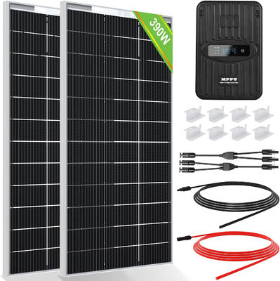 Kit Panel Surya Monokristalin MPPT Off Grid 400 Watt 12V