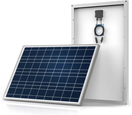 Panel Surya Balkon Polikristalin Off Grid 100 Watt 12 Volt