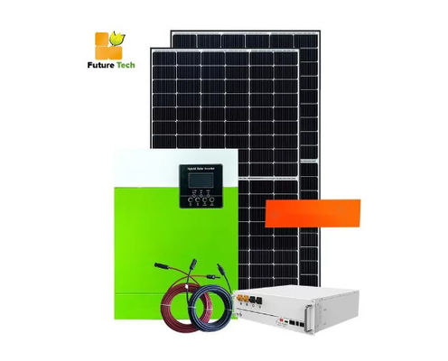 Penggunaan Rumah 5.5KW Off Grid sistem surya 220/230V Solar Inverter dengan hijau