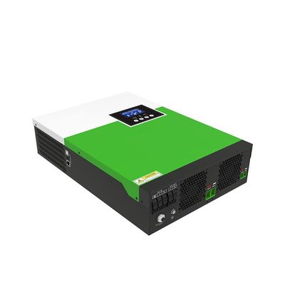 Penggunaan Rumah 5.5KW Off Grid sistem surya 220/230V Solar Inverter dengan hijau