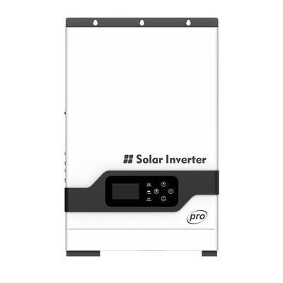 Penggunaan Rumah 5.5KW Off Grid Inverter Hybrid 220/230V Inverter Surya dengan warna putih