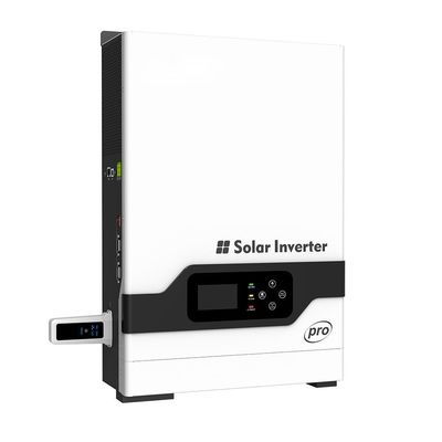 Penggunaan Rumah 5.5KW Off Grid Inverter Hybrid 220/230V Inverter Surya dengan warna putih