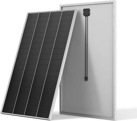 Sel panel surya monocrystalline PV kaku 12V 180W Kompak