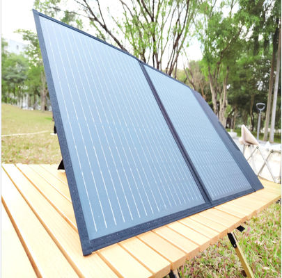 FT60 Panel Surya Lipat 60w Charger Selimut Waterproof IP65 dengan hitam