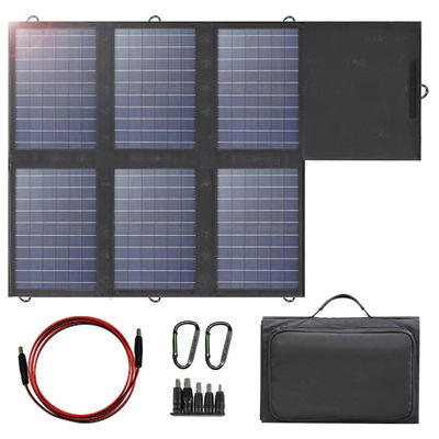 IP67 Waterproof Portable Solar Panel Foldable Charger 60W Untuk Laptop Seluler