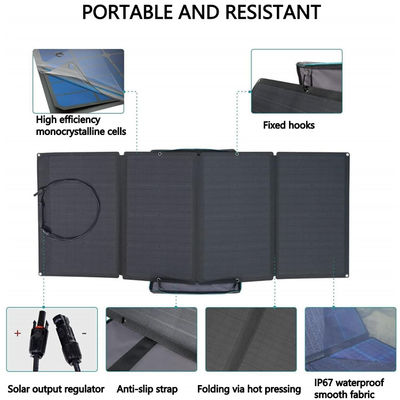ODM 160W Lipat Panel Surya Untuk Perkampungan Ringan Sistem PV