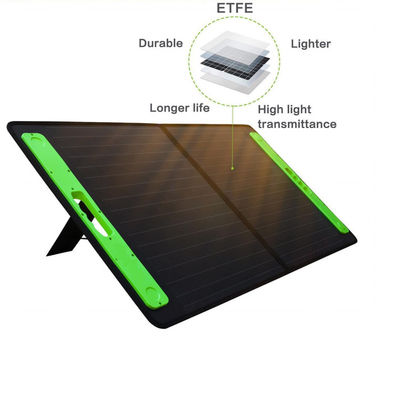 Perlengkapan Solar Lipat yang Disesuaikan Waterproof Untuk Karavan 100W 19V