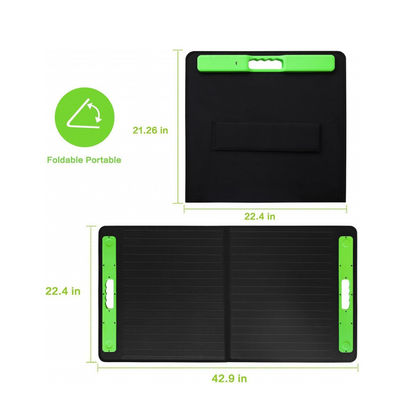 Perlengkapan Solar Lipat yang Disesuaikan Waterproof Untuk Karavan 100W 19V