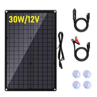 IP67 Waterproof 12V Usb Solar Battery Charger Pengisi daya panel surya