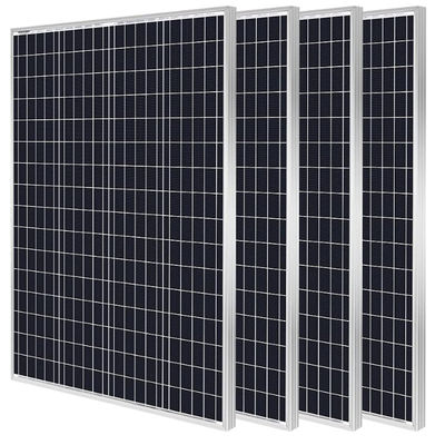 Waterproof Monocrystalline Mono Solar Module 100W 12V Panel Surya yang kaku