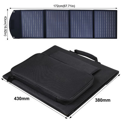 140W 12V Waterproof Portable Solar Panel Module Sel silikon monokristalin