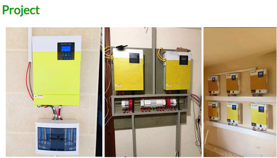 FT3000 Off Grid Inverter Pure Sine Wave Solar Inverter 3KW 110/120VAC dengan warna kuning