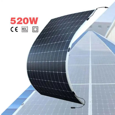 520W Photovoltaic Flexible Solar Panel Thin Film Rolling Untuk Boat Camper Trailer