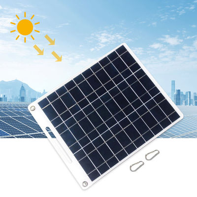 Panel Surya Portable Polycrystalline Silicon Lipat Menjelajah Solar Modul 30W