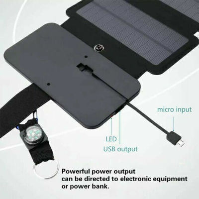 Backpacking 100w Portable Solar Panel Charger Untuk Smartphone