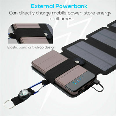 Backpacking 100w Portable Solar Panel Charger Untuk Smartphone