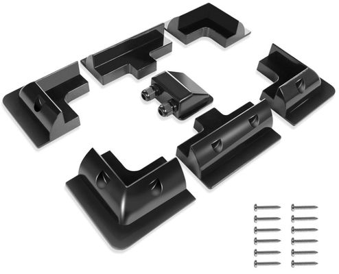 Waterproof 7PCS Panel Surya Aksesoris atap rak Mounting Kit