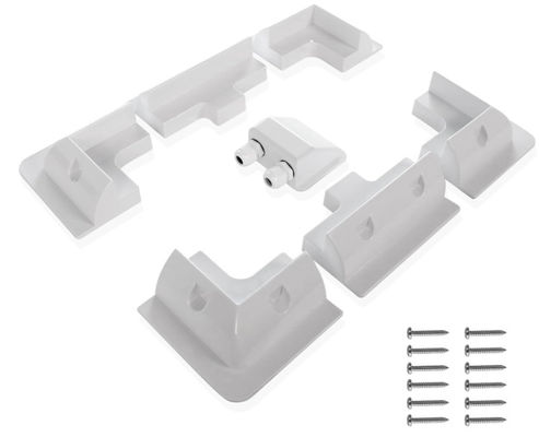 Waterproof 7PCS Panel Surya Aksesoris atap rak Mounting Kit
