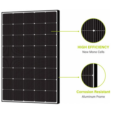 250W 15V Monocrystalline Flexible Solar Panel untuk RV Marine