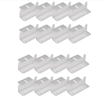 16 Unit Campervans Panel Surya Aksesoris Pemasangan Bracket Kits Untuk Atap Genteng