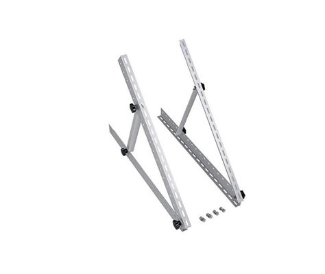 28in Adjustable Solar Panel Aksesoris Tilt Mount Brackets Dengan Kaki Lipat