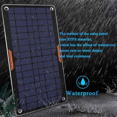 Powered Trickle 12V panel pengisi baterai surya tahan air 10W