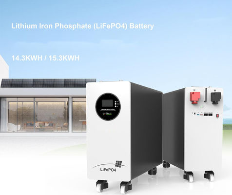 51.2v 280ah Baterai Lithium Iron Phosphate Solar Untuk Rumah FTLP2100