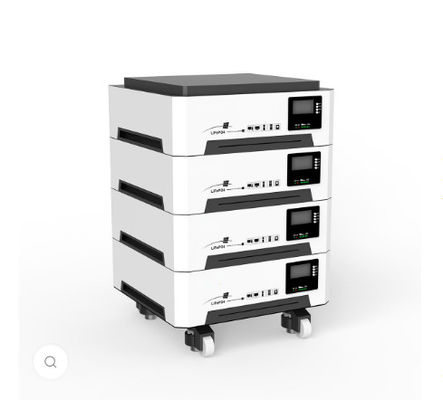 51.2V 400Ah Solar Lithium Battery System 20480 Putih 6000 Siklus FTLP400