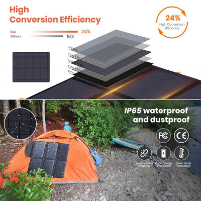 Waterproof Foldable Solar Blanket Charger untuk Emergency Camping di Luar Ruang