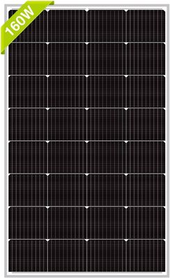 160W Off Grid Monocrystalline PV Cell Module Panel Surya Mono Poly 12V