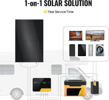 400W 10BB Panel Surya Rigid Ringan Modul Surya Mono OEM