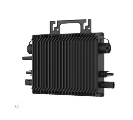 IP65 3000W 6000W Solar Micro Inverter On Grid AC120V 230V dengan warna putih dan hitam