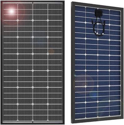 200W Solar Monocrystalline Pv Panel Modul 12V 10BB Untuk RV Rumah