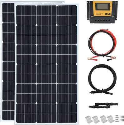 200 Watt 24V Rigid Solar Panel Monocrystalline Module Off Grid Sistem