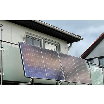 400W Balkon Solar Photovoltaic Panel Pada Sistem Grid Untuk Perumahan