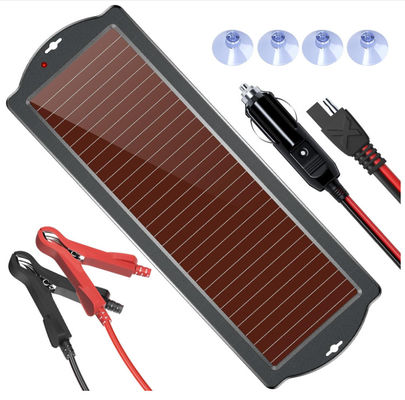Portable Trickle Solar Charger Power Bank 1.8W 12V airproof pengisian surya