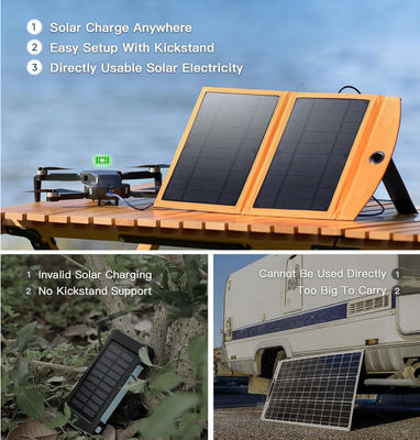 10W Portable Solar Charger Panel Surya Sel Tunggal 5V 3A