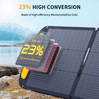 Panel Surya Mono Hybrid Portable 110W 19V IP67 Waterproof