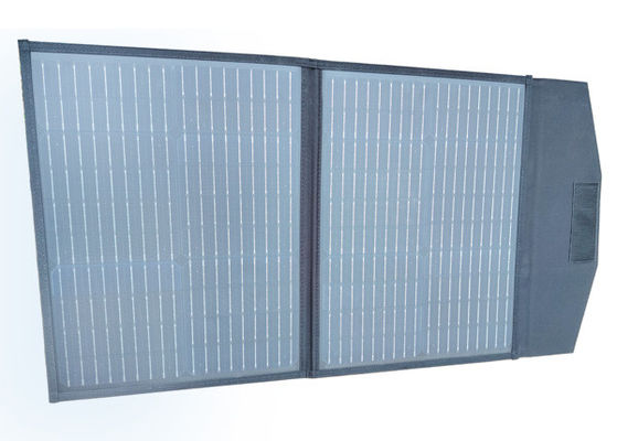 FT160 Portable Flexible Solar Cells Charger System 160W 18V dengan ABS hitam