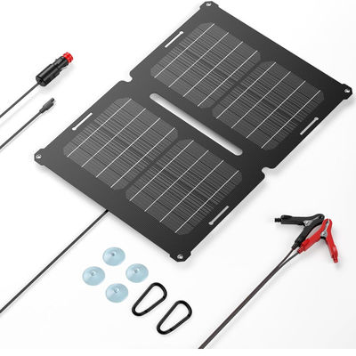Trickle Power Portable Solar Charger Maintainer 12V 25W untuk aplikasi yang berbeda