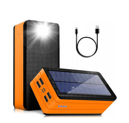 Wireless Portable Solar Battery Bank Phone Charger 50000mAh Daya
