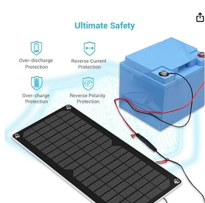 ODM USB Daya Surya Portable Charger Backup Untuk Mobil Perahu Marinir Truk