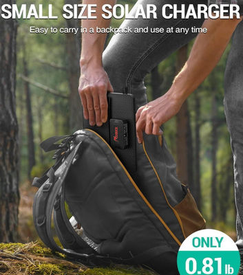10W Portable Solar Charger Bank Untuk Camping 5V 2A Waterproof IPX4