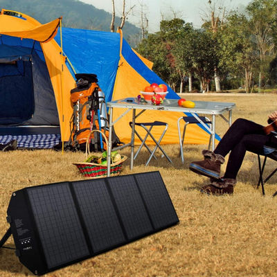 Fast Charge Solar Monocrystalline Pv Module 12V 40w Untuk Camping Luar Ruang