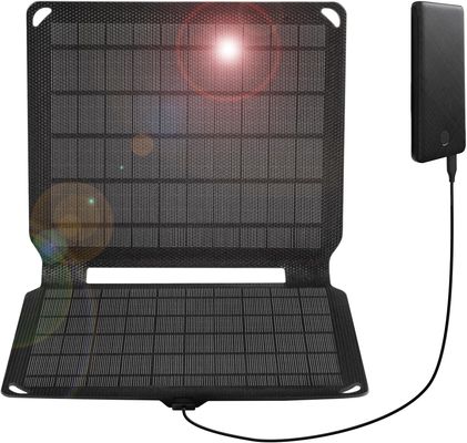 Sel Surya Monocrystalline Portable ETFE Pengecas Panel Surya 10W 5V