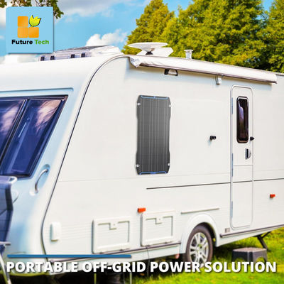 Waterproof 30 Watt Panel Surya Fleksibel Car Battery Charger Portable