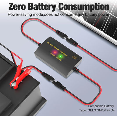 25W Baterai Surya Trickle Charger Maintenance 12V Untuk Mobil Sepeda Motor