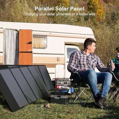 Polycrystalline Portable Solar Panel 140W Untuk Laptop Seluler