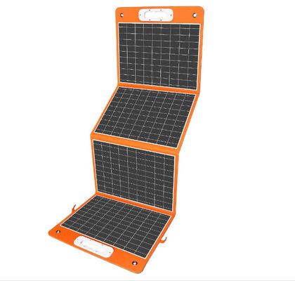 Pengisi daya panel selimut surya lipat 18V 100W Disesuaikan dengan output DC