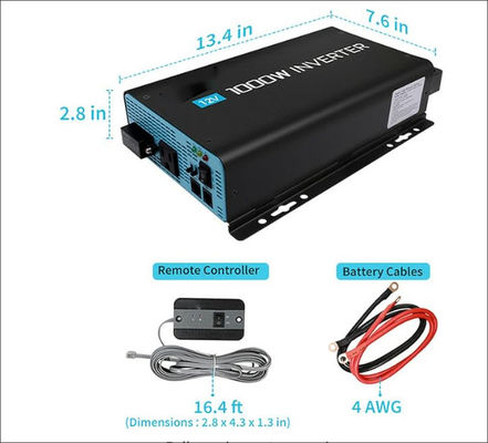 FTB1000 Off Grid Solar Inverter MPPT untuk Off-Grid Solar System dengan warna hitam